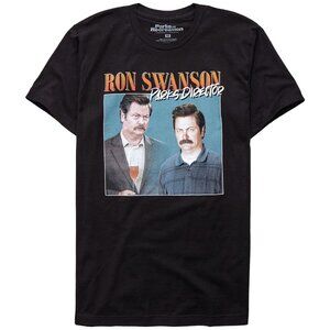 New! Parks and Recreation TV Show T-Shirt Ron Swanson Parks Director